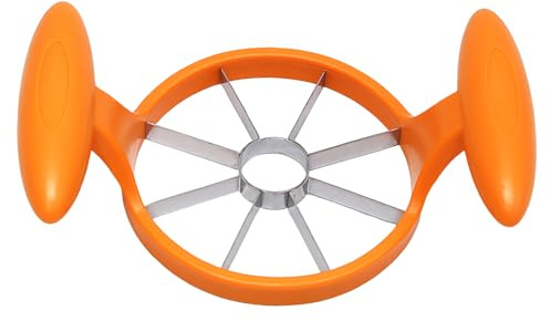 Tagliafrutta,Divisore Manuale In Acciaio Inossidabile Antiscivolo - Eliminatore Del Torsolo Per Verdure - Per Verdure Pera Ananas Insalata Picnic All'Aperto Preparazione Dei Pasti Cucina