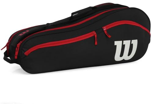 WILSON Advantage Schlägertasche Tennis Unisex schwarz