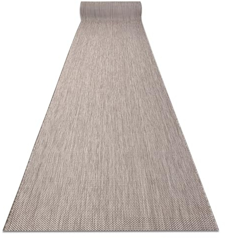 rugsx Läufer SISAL SION flachgewebt Küche Balkon Terrasse beige 70x100 cm