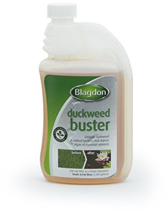 Blagdon Pond Duckweed Buster, Controls Duckweed, Safe and Natural, 500ml, Treats 4,546 Litres of Pond Water