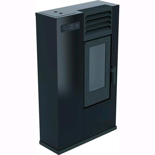Ofen Punto Fuoco A Pellet Susy Slim 7,5 kW (Br) Schwarz
