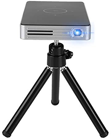 Videoproiettore 16G WiFi 2.4G/5G Mini proiettore DLP portatile con 2500 Supporti 4K 1080P/HDMI/USB/Scheda TF/Bluetooth 4.1 Multimedia Home Cinema Full HD Micro Projector