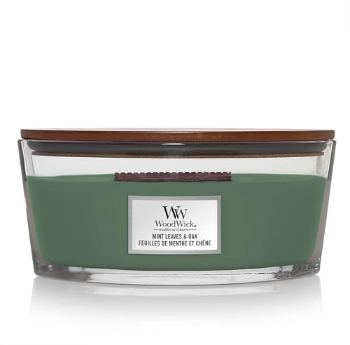 Woodwick - Ellipse Minzblätter und Eiche