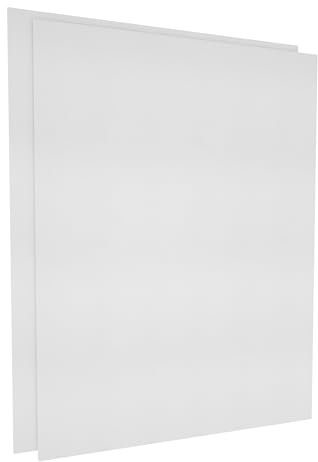 VBS 2er-Pack Malpappe 40x30cm Leinwand Keilrahmen Maluntergrund