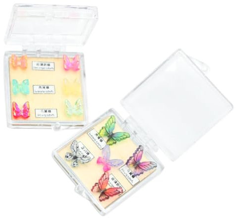 INOOMP Boîtes De Miniatures Specimens Décoration Paysage pour Maison De Poupée Accessoires Artisanaux Muraux