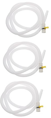 Garneck 3pcs Air Conditioner Drain Hose Extension Clamp Flexible and Drainage for Washing Machines and Mop Pool Faucets