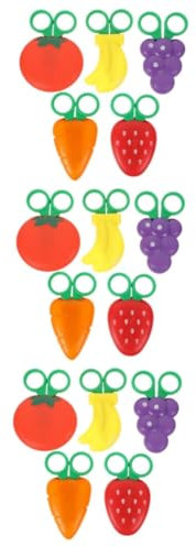 DIYEAH 15stücke Junge Mädchen Sicherheitsscheren Fröhlichen Farben Für Bastelarbeiten Ergonomisches Design Leicht Und Tragbar Für Schule Und Zuhause