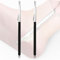 WKRTDY Set 2 Coltelli Pedicure Professionali per Rimuovere Pelle Morta e Dura, Strumenti Cura Piedi con Raschietto, ideale per Rimuovere Calli e Duroni