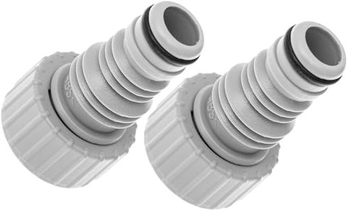 SUMMITDRAGON Set Of 2 Pool Water Drain Adapter Drain Hose Connector Pool Part Garden Hose Adapter Water Drainage Solution For Pools