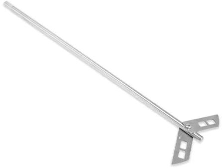 LCQSYE Kunststoff Maischepaddel Wein Bier Rührer Paddel Edelstahl Bohrer Mixer Stange Mischen Paddel Für 3/8'' Bohrmaschine Weinbereitung Werkzeug Braupaddel