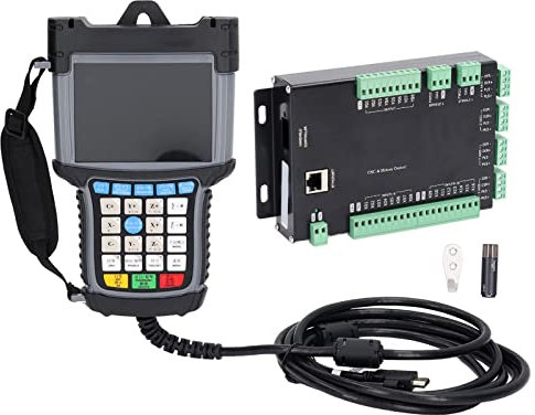 intelligente di controller di movimento CNC per macchina Pannello di controllo a 3 assi Schermo a colori da 5 pollici 24 V CC