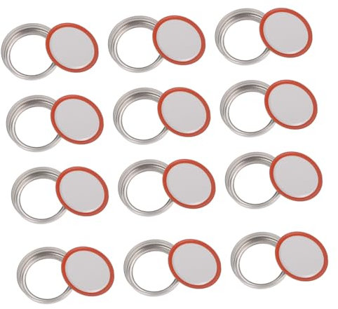 iplusmile 20Ensembles Couvercles pour Bocaux de Couvercles Hermétiques pour Conservation pour Confitures Aliments