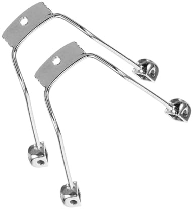 Hohopeti 2 Stück Nasenpads Brillen Ersatz Schraubbar Metall Nasenstütze Brillenhalter Antirutsch Komfortable Brillen Zubehör Passend für Erwachsene