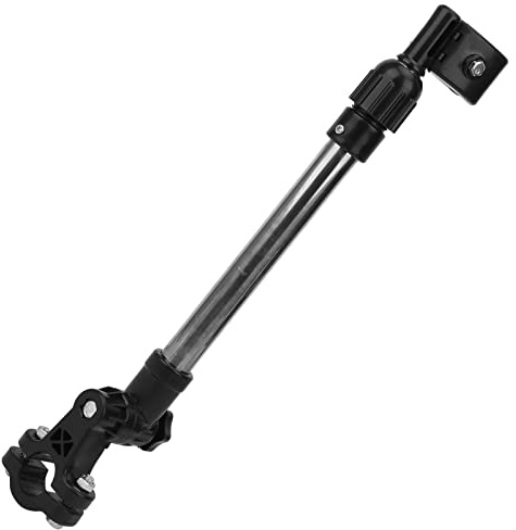 Ymiko Adjustable Umbrella Holder Stand, Wheelchairs, and Strollers Stainless Steel Sunshade Support Mount