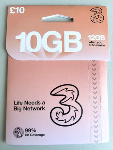 Network 3 Pay As You Go Sim Card