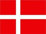 Dänemark Fahne Flagge Gr. 0,90x0,60m mit Ösen - FRIP –Versand®