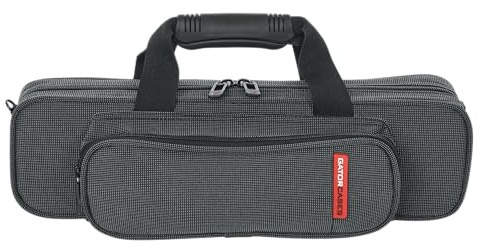 Gator GL-FLUTE-A Flötenkoffer leicht & robust – Passend für Querflöte, mit Schultergurt & Tragegriff – Ideal für Musikschule, Orchester, Reisen & tägliche Nutzung