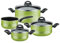 GSW 158053 MILANO COLOR Topf-Set grün 4-teilig, Groß