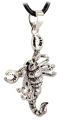 Budawi® Skorpion Anhänger Kettenanhänger 925 Silber Sternzeichen