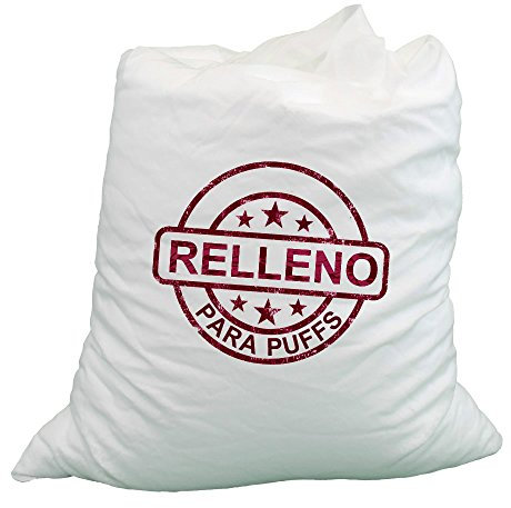 Relleno Puff - Relleno para Puff, 70 litros de Perlas de poliestireno (bolas) Ignífugas, bolitas de poliespan