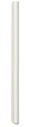 Durable Klemmschiene A4, für circa 80 Blatt, Packung à 25 Stück, weiß, 290902