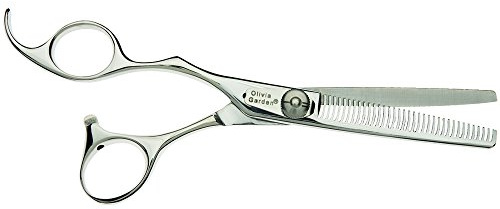 Olivia Garden SilkCut - Tijera de entresacar para zurdos, 35 dientes, Japan