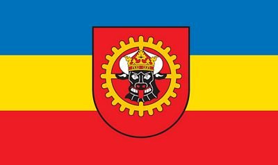 Fahne/Flagge Grevesmühlen 90 x 150 cm