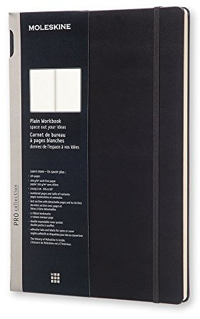 Moleskine Konzeptbuch A4, Blanko, Hard Cover, Schwarz