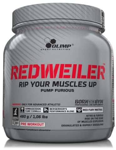 Olimp Sport Nutrition Redweiler 80 Portionen Red Punch, 480 g