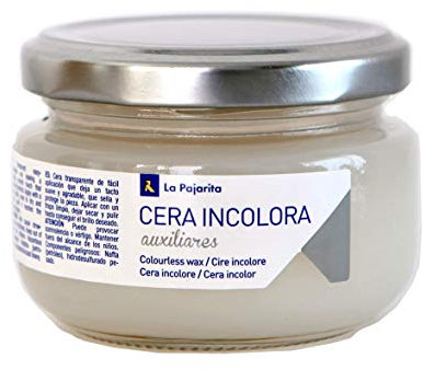 La Pajarita Cera Incolora / Solida Natural 100ML Especial Chalk Paint