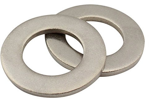 SC-Normteile | 25 Stück Unterlegscheiben Form A (Beilagscheiben) | M6 | DIN 125 | rostfreier Edelstahl A2 (V2A) | SC125