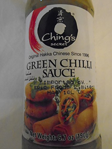 Chings Secret - Salsa de chile verde (6 x 190 g)