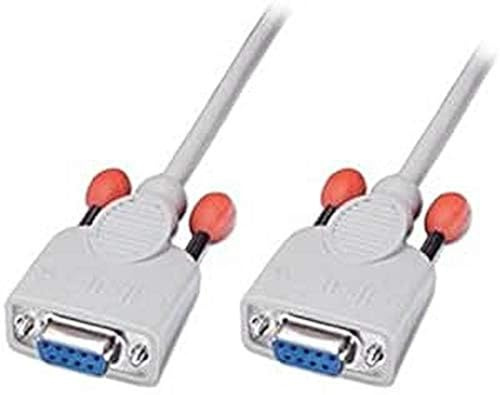 LINDY 31573 Nullmodem-Kabel 9 pol. Kupplung/Kupplung 2m