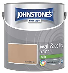 Johnstone's 306572 Vinyl Silk Emulsion - Burnt Sugar,2.5