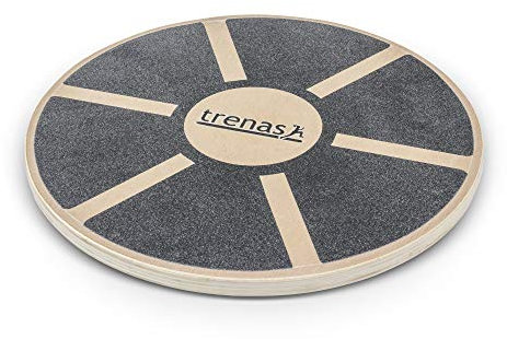 TRENAS PRO - Trittsicheres Wackelbrett aus Holz - 40 cm