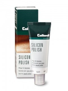 Collonil Silicon Polish Crema di pulizia per pelletteria Bordeaux – Mogano 75 ml