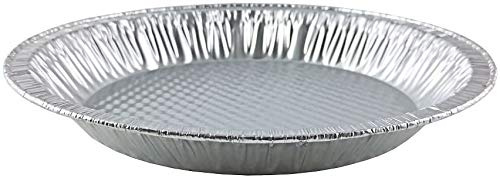 Handi-Foil 10 (Actual Top-Out 9-5/8 Inches - Top-In 8-3/4 Inches) Aluminum Foil Pie Pan - Disposable Baking Tin Plates (Pack of 25)