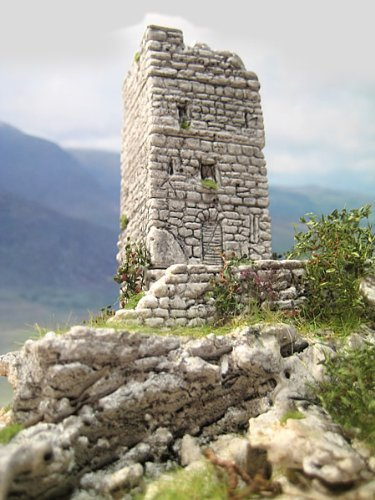 menta-modellbau Turmruine Falknersberg, Bausatz, Spur N