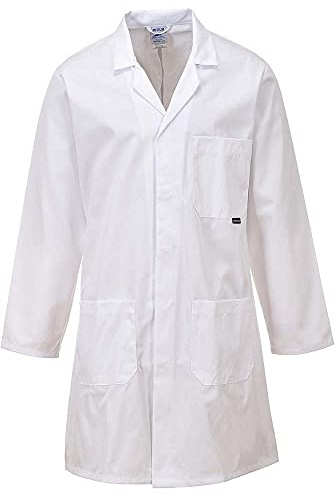 Portwest Bata Estándar, Tamaño: XS, Color: Blanco, C852WHRXS