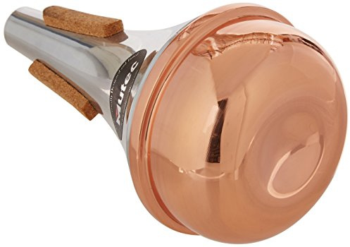Mutec MHT108 Trumpet Straight Mute with Copper Bottom | Handcrafted Aluminum and Copper Construction for Bright Focused Tone, Fast Response and Accurate Intonation | Made in USA