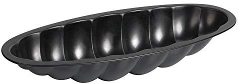 Original Kaiser Hefezopf Backform 38 cm, antihaftbeschichtet, Backform Ostern, antihaftbeschichtet, praktischer Griffrand, leichtes Verzieren