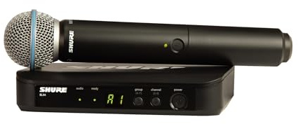 Shure BLX24/B58-H9 - Sistema Vocal inalámbrico con micrófono de Mano Beta 58A, H9