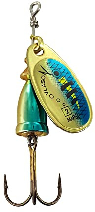 MAPSO - 5 Cucharillas de Pesca VLASON-2 ONA-A 6 GMS.