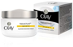 Olaz natur weiß 7 in 1 Glowing gerechte Day Skin Cream SPF 24, 50 gm