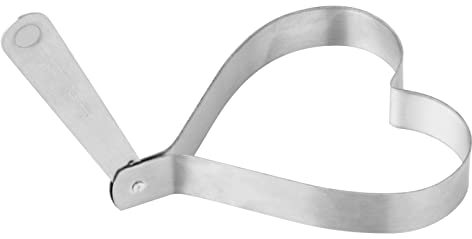 Fackelmann - Eierform in Pfanne, Edelstahl, silberne Farbe, 55 x 55 x 25 cm, 1 Stück, zufälliges Modell