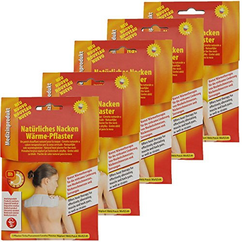 3er / 5er Set natürliches Wärme-Pflaster für den Nacken (3)
