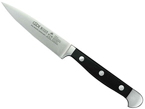 E513702 Spickmesser 10cm Alpha| Küchenmesser - Geschmiedet - Solingen, Allzweckmesser - scharf - langlebig - hochwertig