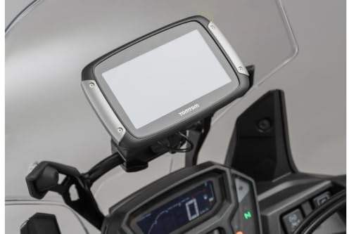 SW-MOTECH Navi-Halter an Rohr Ø 10/12 mm Schwarz
