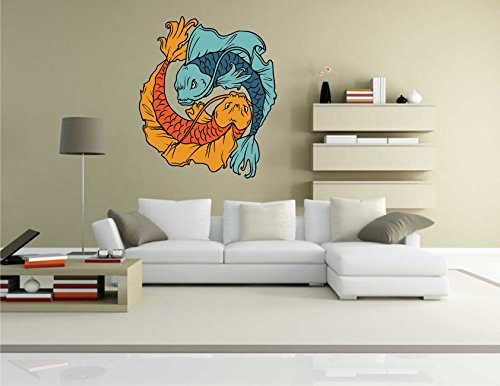INDIGOS Wandtattoo, Bunt