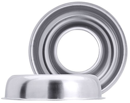 getgastro Reisrand/Savarinenform aus Edelstahl 18/10, hochglänzend, extra schwere Qualität | ERK (A5 - Ø innen: 18 cm)
